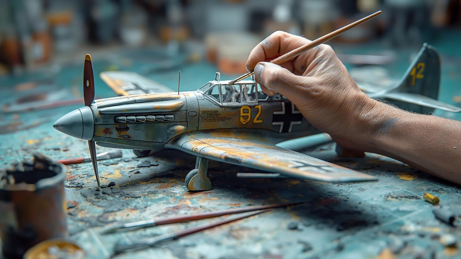 Les Colleurs de Plastik - Blog - Article fictif - 5 erreurs à éviter pour peindre vos maquettes d’avion