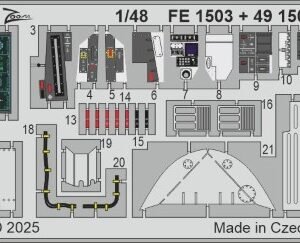 EDUARD 491503 PHOTODECOUPE F-35C 1/48