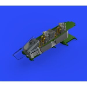 Le set EDUARD 648312 COCKPIT F-14A 1/48 est prévu pour la maquette Tamiya, set résine Brassin ultra détaillé pour Tomcat réaliste.