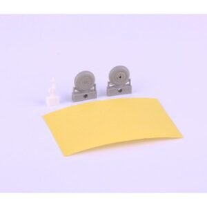 Grace au set EDUARD 648317 ROUES KI-61-ID TONY TAMIYA 1/48 donne vie à cette partie de ta maquette Tamiya et ajoute lui une touche de réalisme