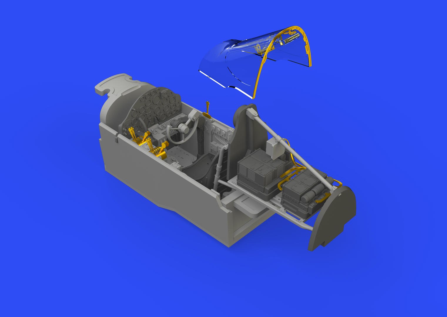 EDUARD 648545 P-38G cockpit 1/48 – Image 4