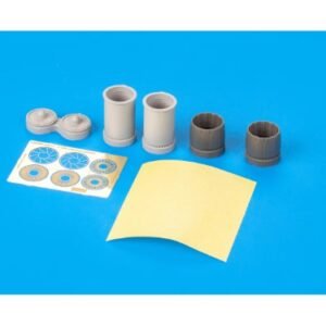 EDUARD 648560 F-14D exhaust nozzles 1/48 (TAMIYA)