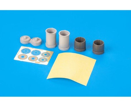 EDUARD 648560 F-14D exhaust nozzles 1/48 (TAMIYA)