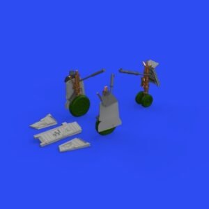 EDUARD 648700 F-4B UNDERCARRIAGE LEGS BRONZE (TAMIYA) 1/48