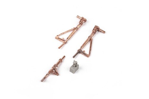 EDUARD 648784 P-38J legs BRONZE 1/48