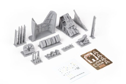 EDUARD 648790 P-38J nose gun bay 1/48 – Image 14