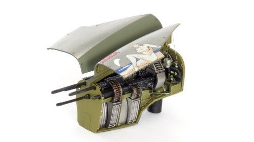 EDUARD 648790 P-38J nose gun bay 1/48