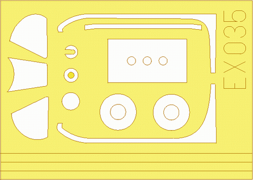 EDUARD EX035 P-51D (TAMIYA) 1/48