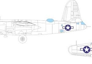 EDUARD EX111 B-26G national insignia 1/48