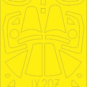 EDUARD JX207 MASK F4U-1D CORSAIR TAMIYA 1/32