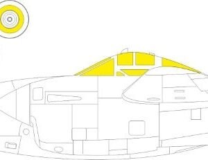 EDUARD EX883 MASK P-38J TAMIYA 1/48