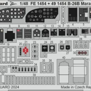 EDUARD ZOOM FE1454 B-26B Marauder 1/48