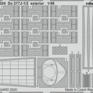481024 Do 217J-1/2 exterior 1/48