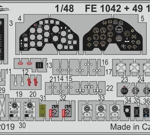 EDUARD 491042 P-38G (TAMIYA) 1/48