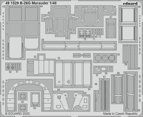 EDUARD 491529 B-26G Marauder 1/48 – Image 2
