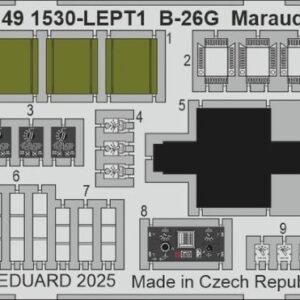 EDUARD 491530 B-26G Marauder rear interior 1/48