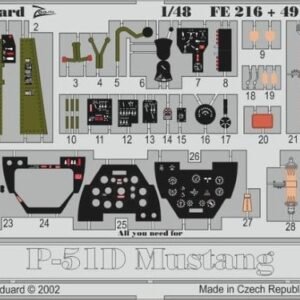 EDUARD 49216 P-51D (TAMIYA) 1/48