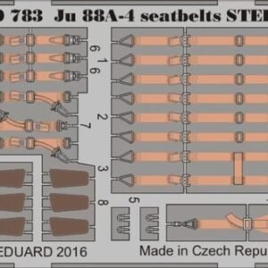 49783 Ju 88A-4 seatbelts STEEL