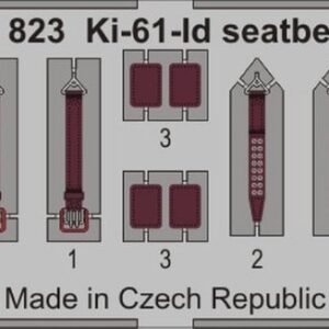 EDUARD 49823 KI-61-ID SEATBELTS STEEL