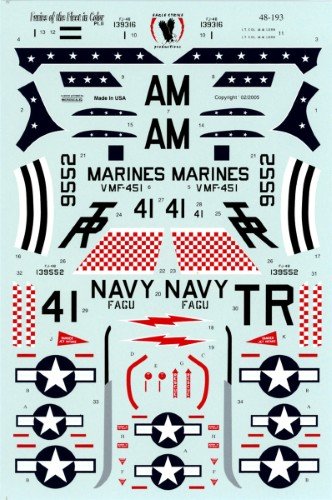 EAGLE STRIKE ESP48193 North American FJ-4B Fury tome 2 1/48 – Image 3