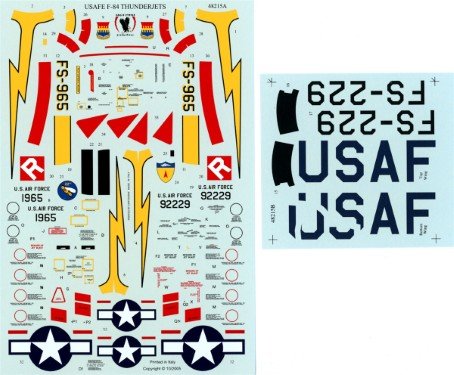 EAGLE STRIKE ESP48215 Republic F-84E/G Thunderjet tome 3 1/48 – Image 2