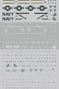 HOBBBYDECAL ST48028V1 NORTHROP F/A-18 E/F HORNET MARQUAGES 1/48
