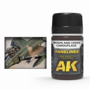 AK AK2071 PANELINER FOR BROWN AND GREEN CAMOUFLAGE