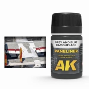 AK AK2072 PANELINER FOR GREY AND BLUE CAMOUFLAGE