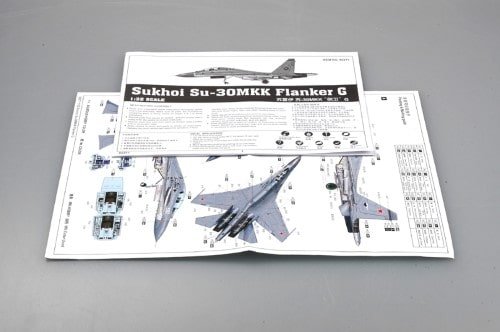 TRUMPETER 02271 SU-30 MKK FLANKER-G 1/32 – Image 3
