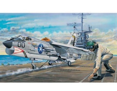 TRUMPETER 02272 F-8E CRUSADER 1/32