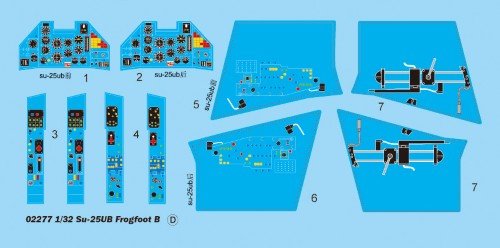 TRUMPETER 02277 SU-25B 1/32 – Image 2