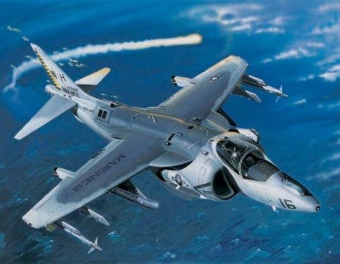 TRUMPETER 02285 AV-8B NIGHT ATTACK HARRIER II 1/32