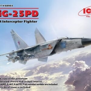 ICM 48903 MAQUETTE MIG-25 PD SOVIET INTERCEPTOR FIGHTER 1/48