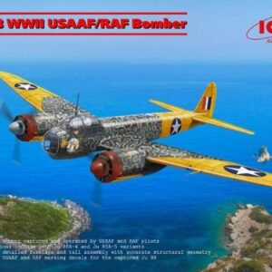 ICM 48227 MAQUETTE AVION JU 88 WWII USAAF/RAF BOMBER 1/48