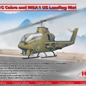 ICM 48298 AH-1G COBRA AND M8A1 US LANDING MAT LIMITED EDITION 1/48