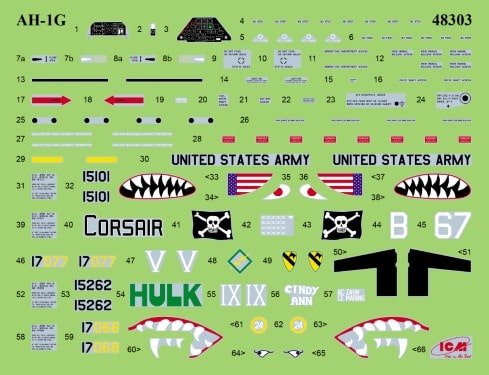ICM 48298 AH-1G COBRA AND M8A1 US LANDING MAT LIMITED EDITION 1/48 – Image 16