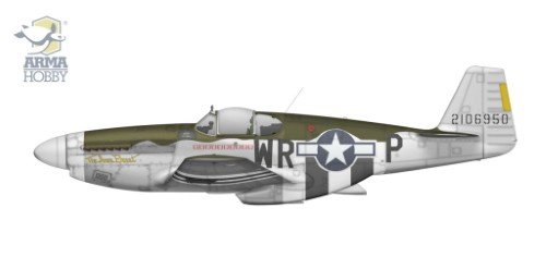 ARMA HOBBY 70069 P-51B Mustang DE LUXE SET 1/72 – Image 6