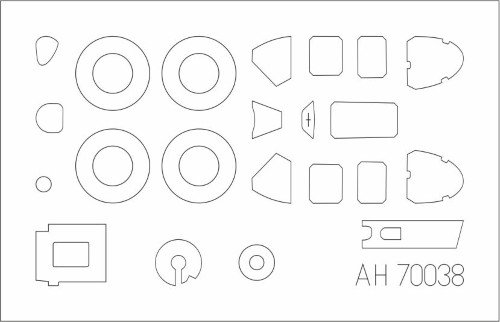 ARMA HOBBY 70069 P-51B Mustang DE LUXE SET 1/72 – Image 13