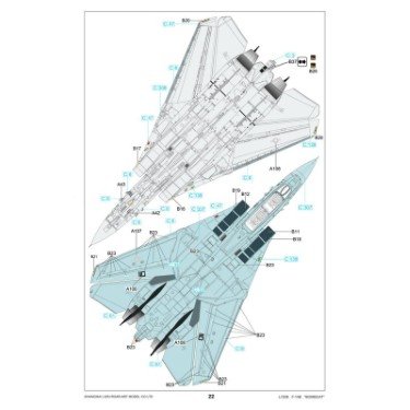 GREAT WALL HOBBY 7208 F-14B (Bombcat) 1/72 – Image 6