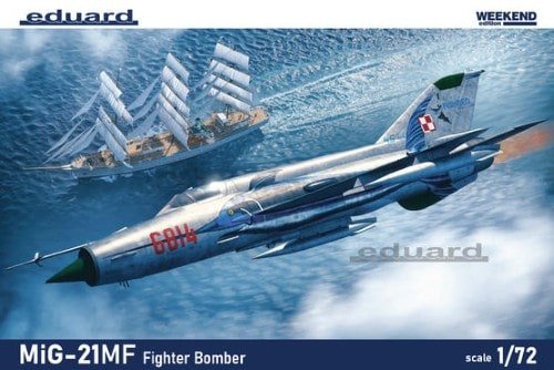 EDUARD 7458 MiG-21MF Fighter Bomber 1/72