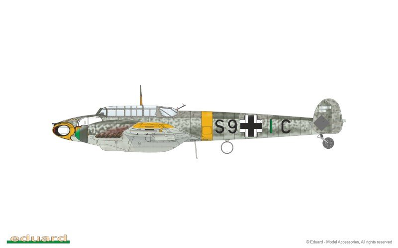 EDUARD 8207 MAQUETTE BF 110F 1/48 – Image 17