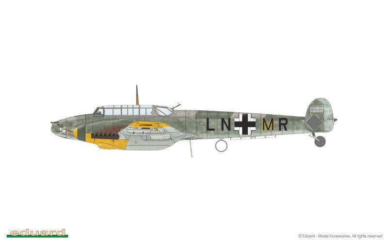 EDUARD 8207 MAQUETTE BF 110F 1/48 – Image 18