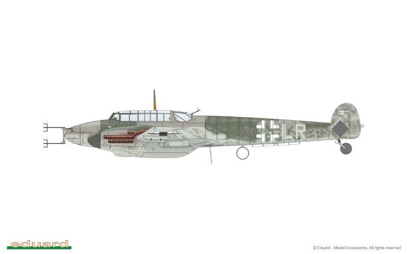 EDUARD 8207 MAQUETTE BF 110F 1/48 – Image 20