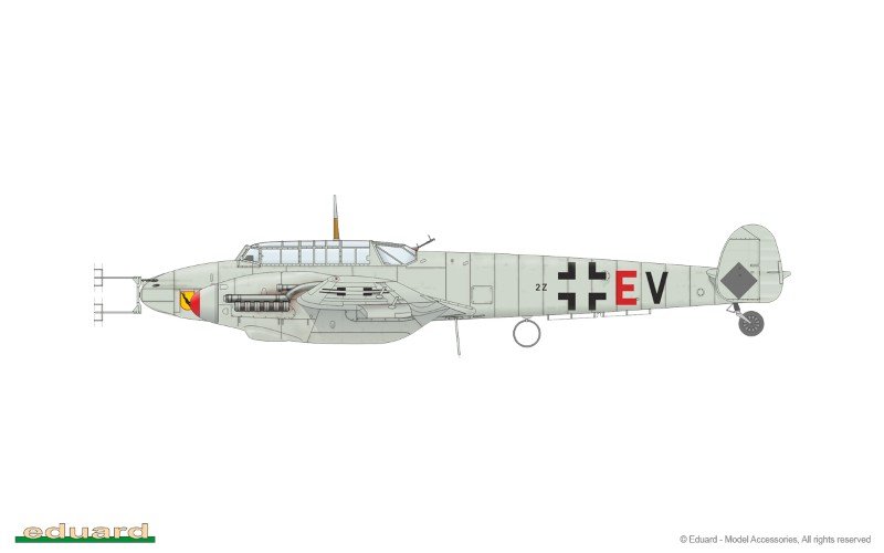 EDUARD 8207 MAQUETTE BF 110F 1/48 – Image 21