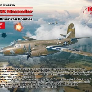 ICM 48320 B-26B MARAUDER WWII AMERICAN BOMBER 1/48