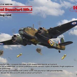 ICM 4831 BRISTOL BEAUFORT MK.I. BOMBING RAID 1/48