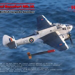 ICM 48315 BRISTOL BEAUFORT MK.IA, WWII BRITISH TORPEDO BOMBER 1/48