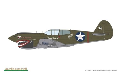 EDUARD 11185 PACIFIC STAR P-40E Warhawk DUAL COMB 1/48 – Image 11
