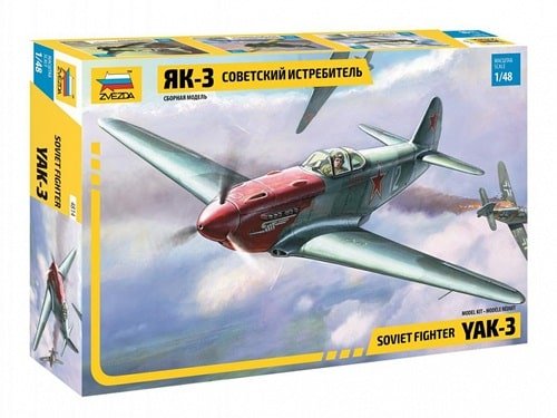 ZVEZDA Z4814 YAK-3 NORMANDIE NIEMEN 1/48