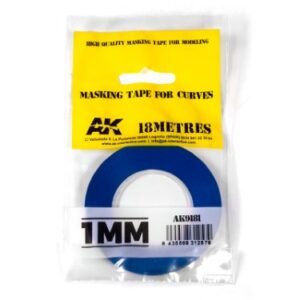 AK9181 Masking Tape for curves 1mm